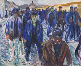 Edvard Munch – Workers on Their Way Home