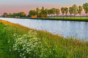 Ein Sonnenaufgang am Van-Starkenborgh-Kanal