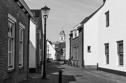 Witte kerk in Katwijk