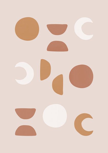 Blush Maanfasen van Orara Studio