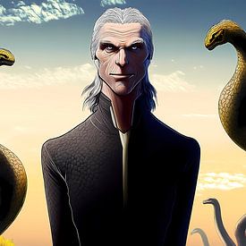 The Majesty of the Snake by Vythryd Arts