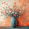 Symphonie florale Wildfire sur Caprices d'Art