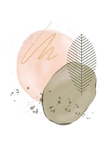 Organische Formen - moderne Kunst