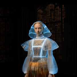 “t Melk Wijffie door Miss Dubai” van Exclusief Werk Aan de Muur