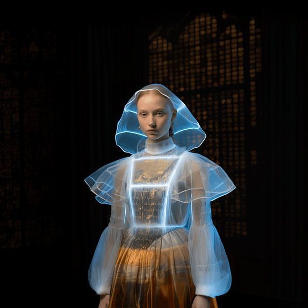 "The Milk Wife von Miss Dubai" von Exclusief Werk Aan de Muur