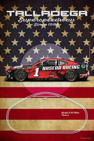 Talladega Superspeedway von Theodor Decker