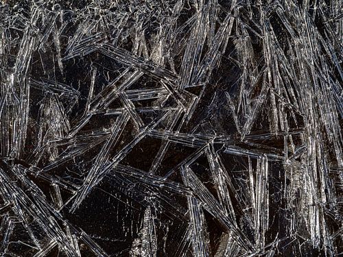 Ice crystals Iceland by Dick Hoogenboom