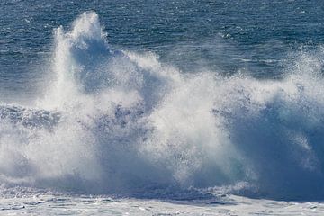 Rocky coast near Los Hervideros by Walter G. Allgöwer