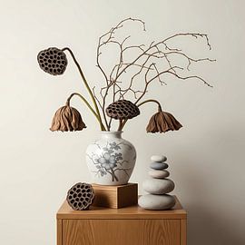 Quiet Lotus Arrangement by maulana risyad