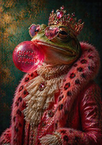 Too Rich to Ribbit by Moonheart Artworks