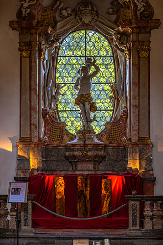The Altar of St Sebastian in the Basilica of St Lawrence
