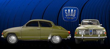Saab 96 in originele kleur