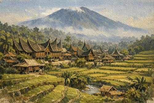 Traditional Pariangan Village, West Sumatra, Indonesia – Inspired Cultural Landscape