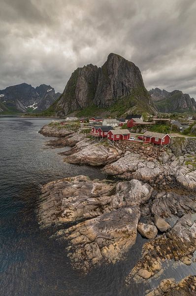 Sonnenuntergang Lofoten Norwegen von Marcel Kerdijk