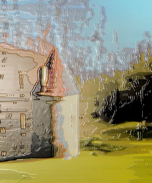 Am Pillnitzberg [Original 60 cm x 50 cm] von Anna Kasten