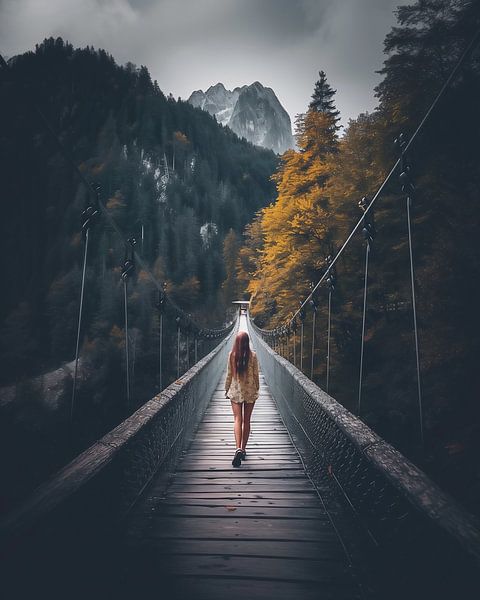 Naturvielfalt, wechselhaftes Wetter von fernlichtsicht