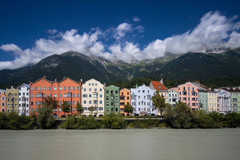 Innsbruck mit Bergen von Sander Groenendijk