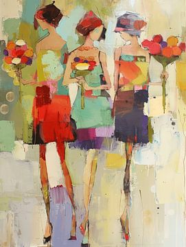Colourful ladies