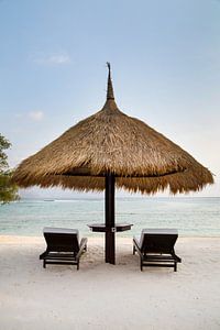 Heerlijk aan het strand op Gili Trawangan
