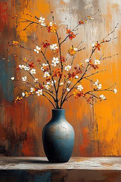 Bloemen modern 9904 van Kunst Kriebels