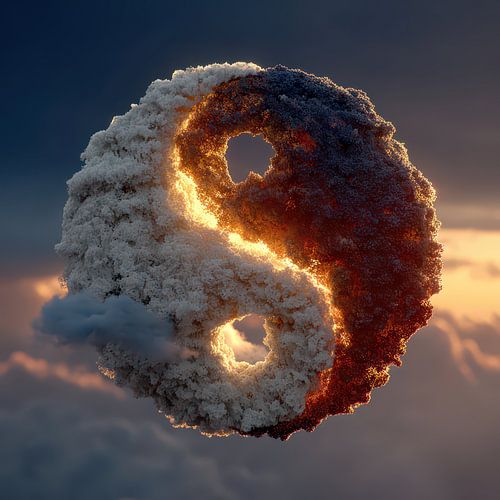 balans en harmonie symbool