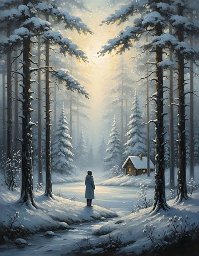 Stille dennen in het Witte Woud