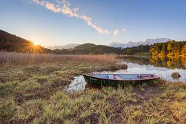 Lake Gerold in Bavaria by Michael Valjak