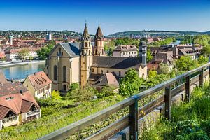 WÜRZBURG Blick auf die südliche Altstadt 