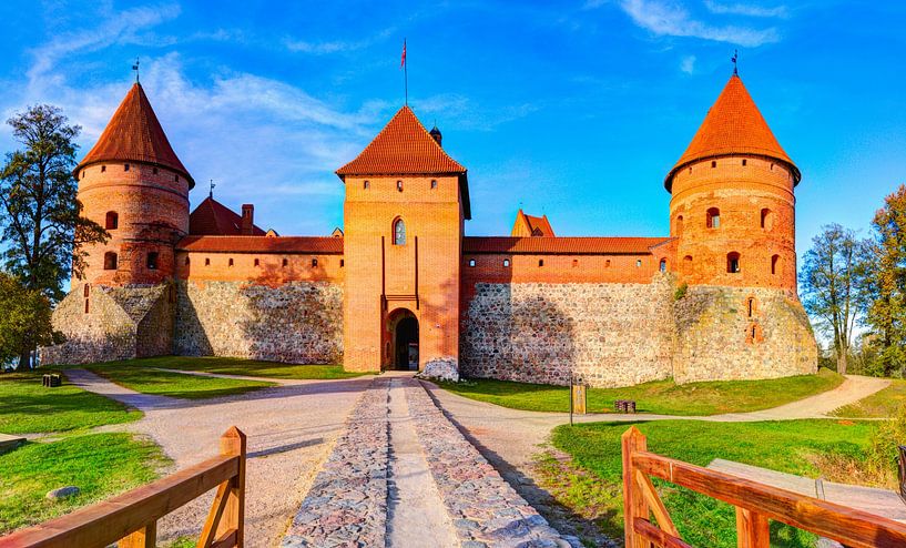Musée du château de l'île de Trakai par Yevgen Belich