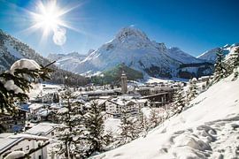 Météo du Kaiser à Lech am Arlberg en hiver sur Ralf van de Veerdonk