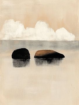 Zen minimalisme van Japandi Art Studio