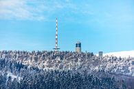Korte winterwandeling rond de besneeuwde Inselsberg bij Brotterode - Thüringen - Duitsland van Oliver Hlavaty thumbnail