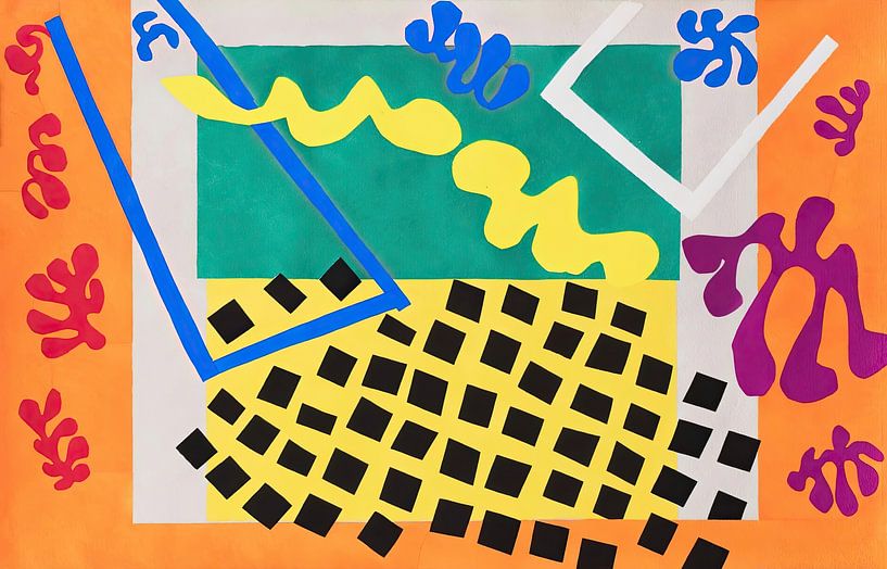 Henri Matisse - Jazz 11 De Codomen van Peter Balan