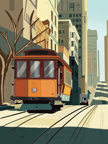 Seilbahn in San Francisco