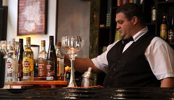 Traditionele barkeeper