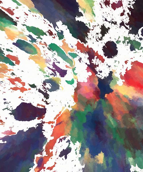 Abstrakte Zusammensetzung 1031 von Angel Estevez