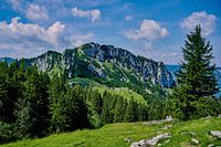 Mountain landscape Kampenwand