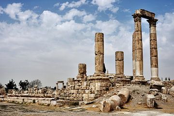 Amman: Die Zitadelle, Zeuge der antiken Vergangenheit von Frank Photos