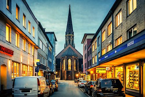 Zachte lichtverloop  Bochum van Johnny Flash