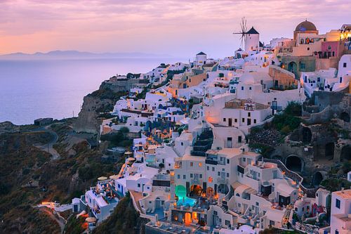 Zonsondergang Oia, Santorini, Griekenland