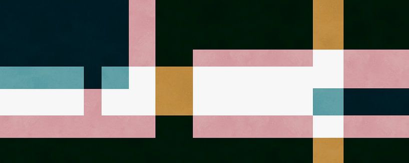 Geometric strokes 1 by Vitor Costa