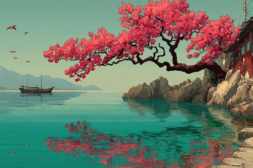 schilderij Japanse kunst