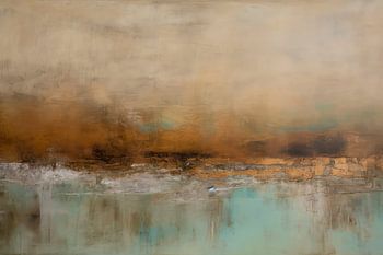 Betoverend Abstract Aards Panorama