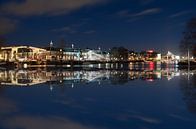 Amsterdam over het water met theater Carre van Brian Morgan thumbnail