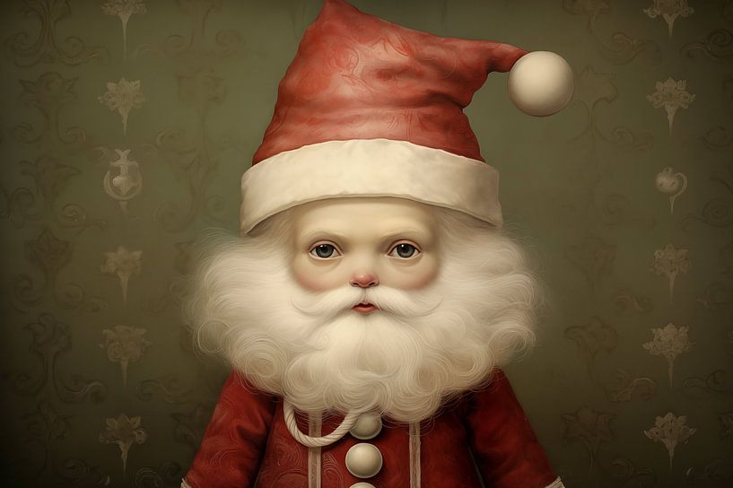Father Christmas portrait by Heike Hultsch