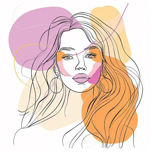 Femme en ligne Art