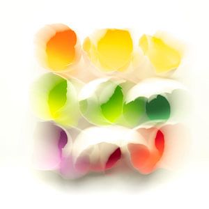 Regenbogenfarben in der abstrakten Fotografie mit Langzeitbelichtung