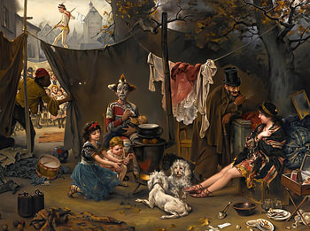 La taverne après le festin