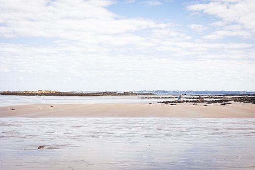 Mensen op het strand | Bretagne, Frankrijk