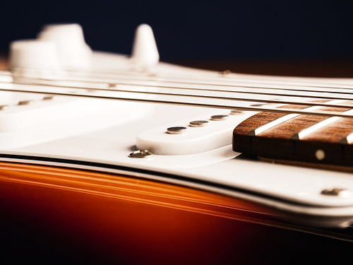 Vintage rock guitar 2